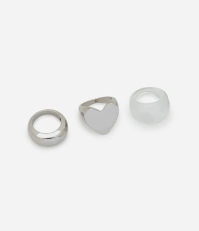 Kit 03 Anillos con Formas Variadas 2