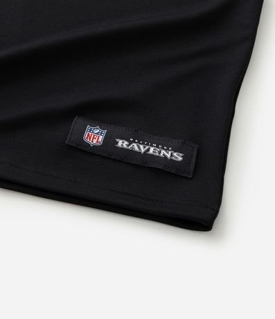 Remera Infantil Oversized con Tecnologia Dry Ravens NFL - Talle 5 a 14 años 7