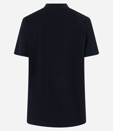 Remera alargada en Algodón com Estampa Banda Metallica 5