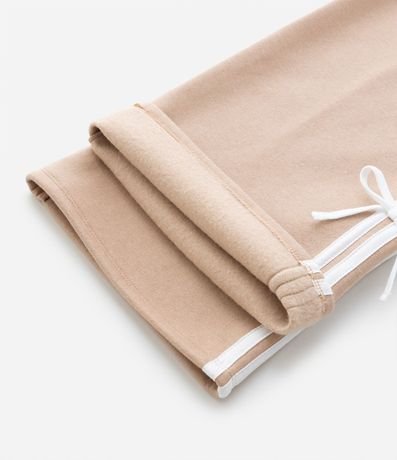 Pantalón Recto Infantil con Rayas y Moña - Talle 7 a 14 años 4