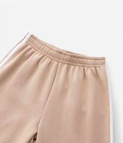 Pantalón Recto Infantil con Rayas y Moña - Talle 7 a 14 años 5