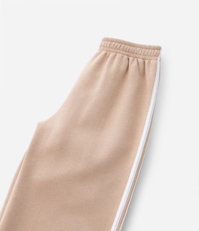Pantalón Recto Infantil con Rayas y Moña - Talle 7 a 14 años 6
