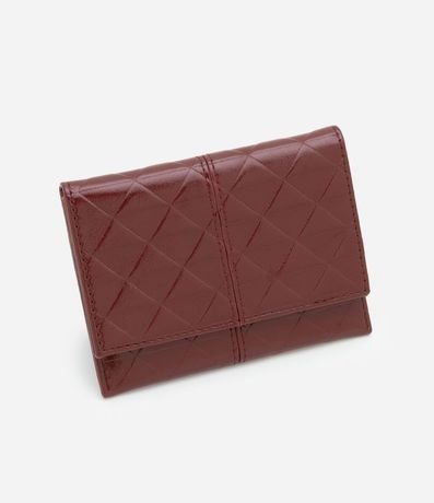 Billetera Sobre en PU con Costura Aparente