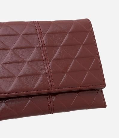 Billetera Sobre en PU con Costura Aparente 3