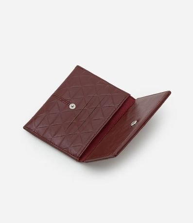 Billetera Sobre en PU con Costura Aparente 4