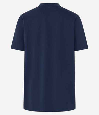 Remera Alargada en Algodón con Estampa Stitch Chilled Vibes 5