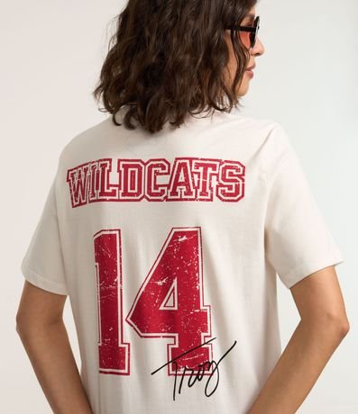 Remera Alargada en Algodón con Estampa High School Musical 4