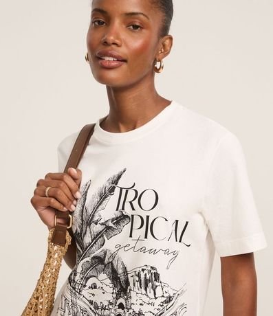 Remera en Algodón con Estampa Parque Lage 3