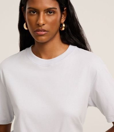 Remera en Algodón con Cuello Redondo 3