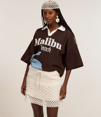 Pollera Mini en Punto con Volados 2