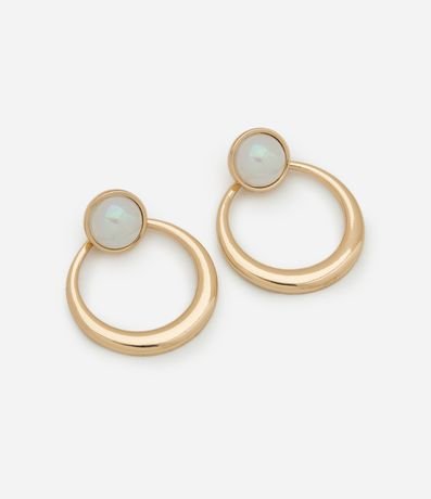 Caravana Aro con Base Resina Redoma y Colgante Delantera 2