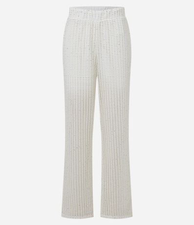 Pantalón en Punto Telado con Brillitos 5