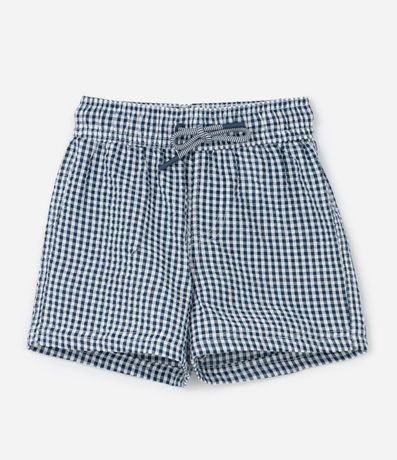Conjunto Infantil Corto con Estampa de Limón y de Cuadros Vichy - Talle 1 a 6 años 4