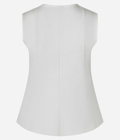 Blusa Peplum en Punto Roma 8