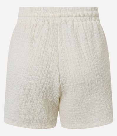 Bermuda Recta en Chambray Texturizada 7