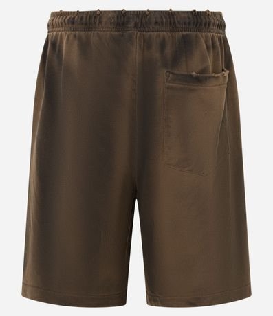 Bermuda Baggy en Algodón con Lavado Dirty 2