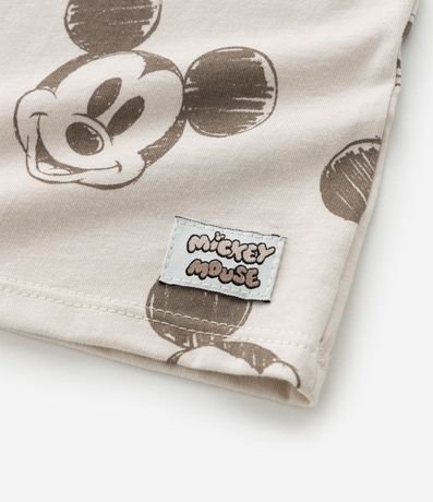 Conjunto Infantil en Algodón con Estampa Mickey - Talle 0 a 18 Meses 11