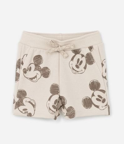 Conjunto Infantil en Algodón con Estampa Mickey - Talle 0 a 18 Meses 5