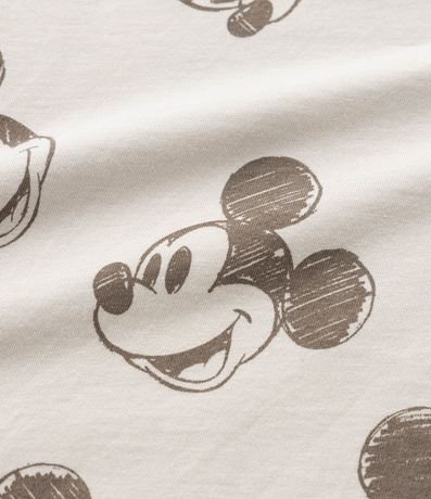 Conjunto Infantil en Algodón con Estampa Mickey - Talle 0 a 18 Meses 8