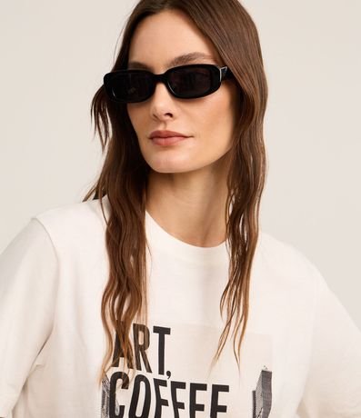 Remera en Algodón con Estampa Art Coffee Soho 4