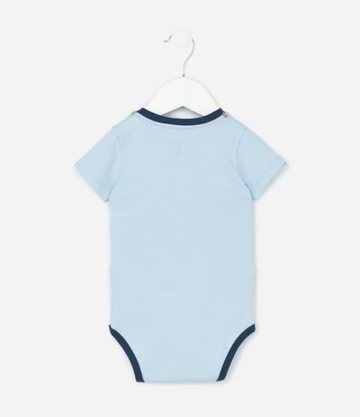 Body Infantil con Estampa Super Hombre y Capa - Talle 0 a 18 Meses 3