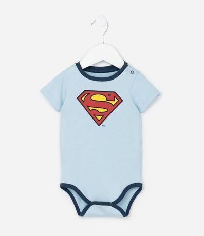 Body Infantil con Estampa Super Hombre y Capa - Talle 0 a 18 Meses 4