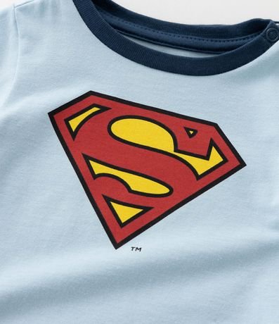 Body Infantil con Estampa Super Hombre y Capa - Talle 0 a 18 Meses 6