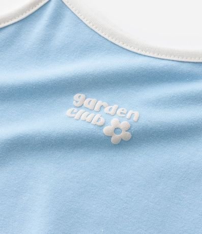 Remera Infantil Regular de Bretel Fino Garden Club - Talle 1 a 6 años 6