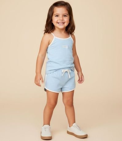 Short Runner Infantil con Detalles Contrastantes - Talle 1 a 6 años