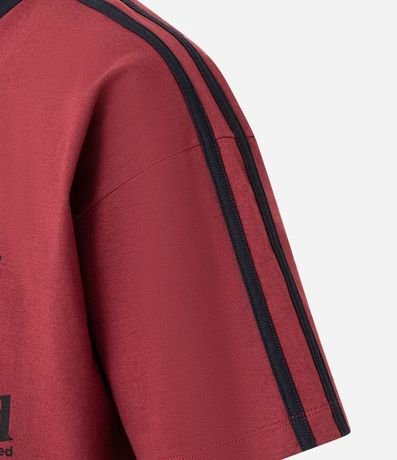 Remera Deportiva Oversized en Algodón con Estampa Localizada y Lettering 6