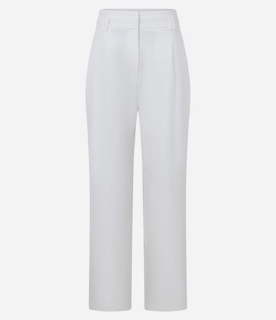 Pantalón Pantalona en Sastrería con Trabillas en la Cintura 7