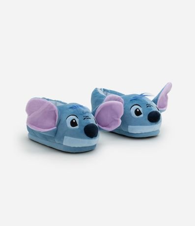 Pantufla Infantil en Fleece con Personaje Stitch – Talle 29 a 36 2