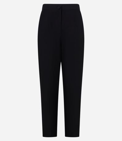 Pantalón Carrot Sastre con Botón Forrado 5