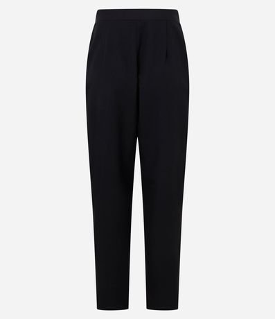 Pantalón Carrot Sastre con Botón Forrado 6