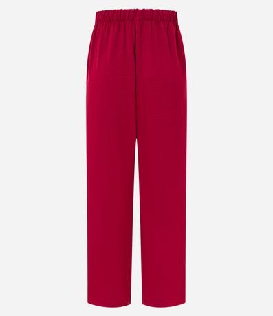 Pantalón Pantalona en Airflow con Elástico y Lazo en la Cintura 6