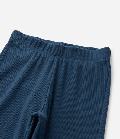 Pantalón Flare Infantil Básica en Rib - Talle 5 a 14 años 4