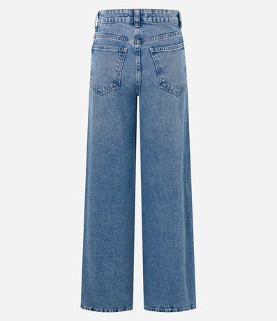 Pantalón Wide Leg en Jeans con Tachuelas 8