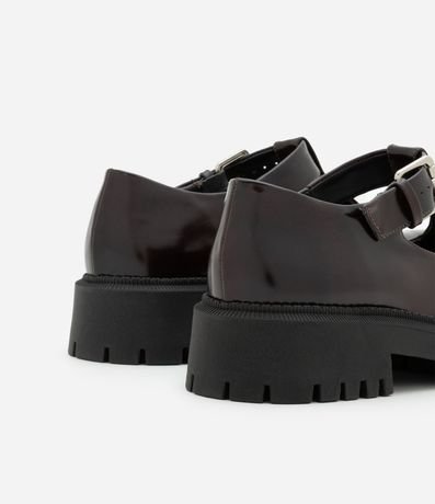 Zapato Mary Jane en Barniz con Suela Alta 6