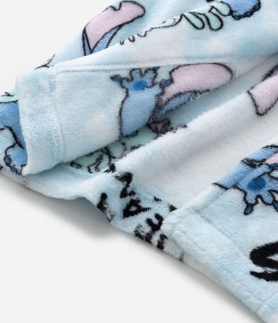 Bata de Baño Infantil calentito con Estampa do Stitch - Talle 5 a 16 años 3