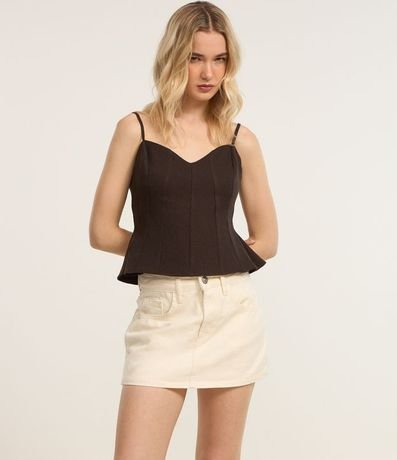 Short Pollera Corto en Sarga 2