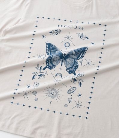 Remera Alargada con Mariposa Curve & Plus Size 9