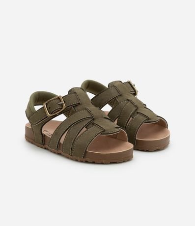 Sandalia Infantil con Tiras Trenzadas -Talle 20 al 27