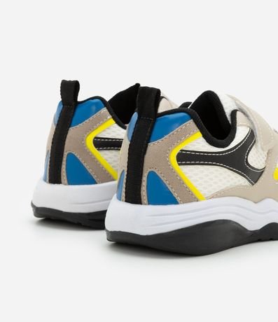 Championes Deportivo Infantil con Velcro y Recortes  - Talle 28 al 34 2