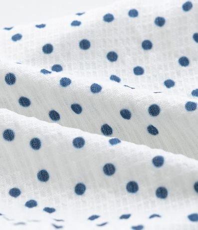 Conjunto Infantil con Estampa de Lunares Texturizado - Talle 0 a 18 Meses 11