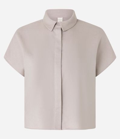 Blusa en Viscolino con Cuello y Sin Sisa 5