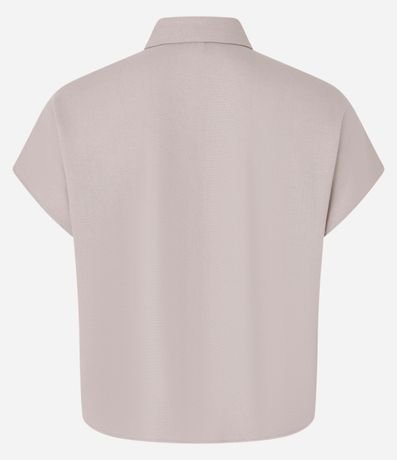 Blusa en Viscolino con Cuello y Sin Sisa 6