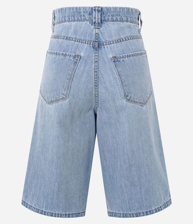Bermuda Jorts Cintura Alta en Jeans con Bolsillos 8