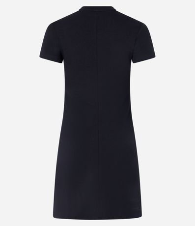Vestido Corto en Rib Básico 7
