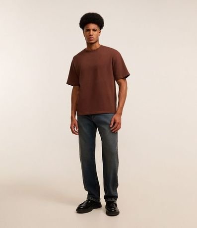 Remera Boxy en Ultra Cotton con Cuello Redondo 2