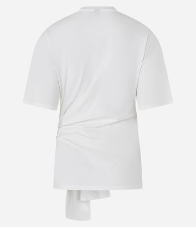 Blusa en Algodón con Lazo Delantero 6